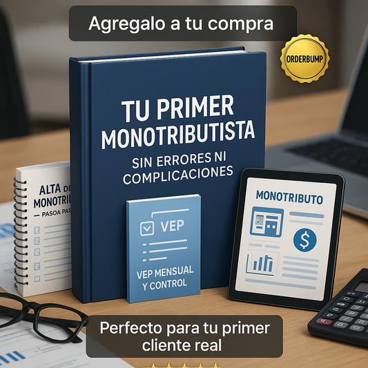 ✅Tu Primer Monotributista: Sin errores Ni complicaciones